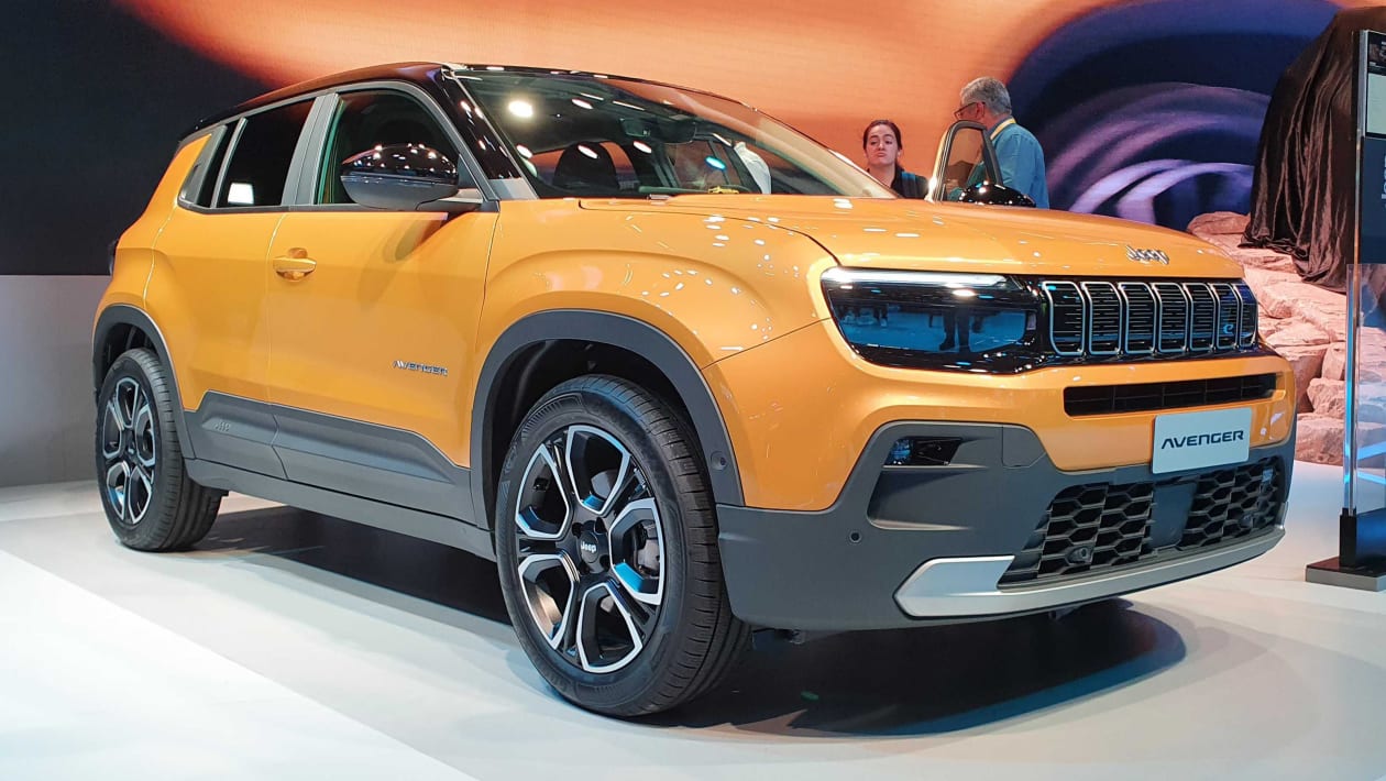 New Jeep Avenger full details released on small but chunky electric